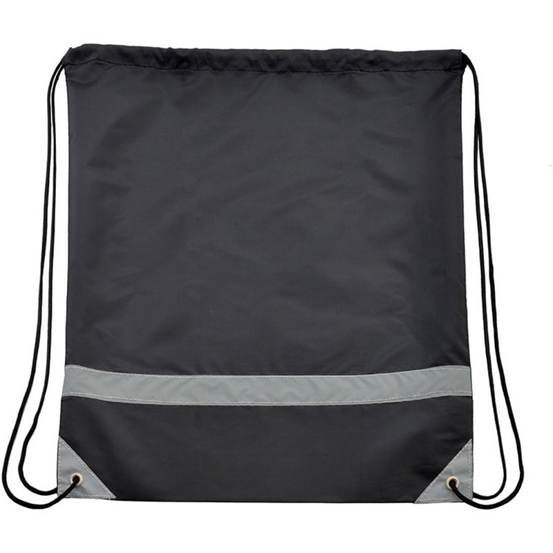 50070 巾着リュック(反射テープ付) ボウエキ(BOUEKI) 寸法340×440mm 1箱(20個)