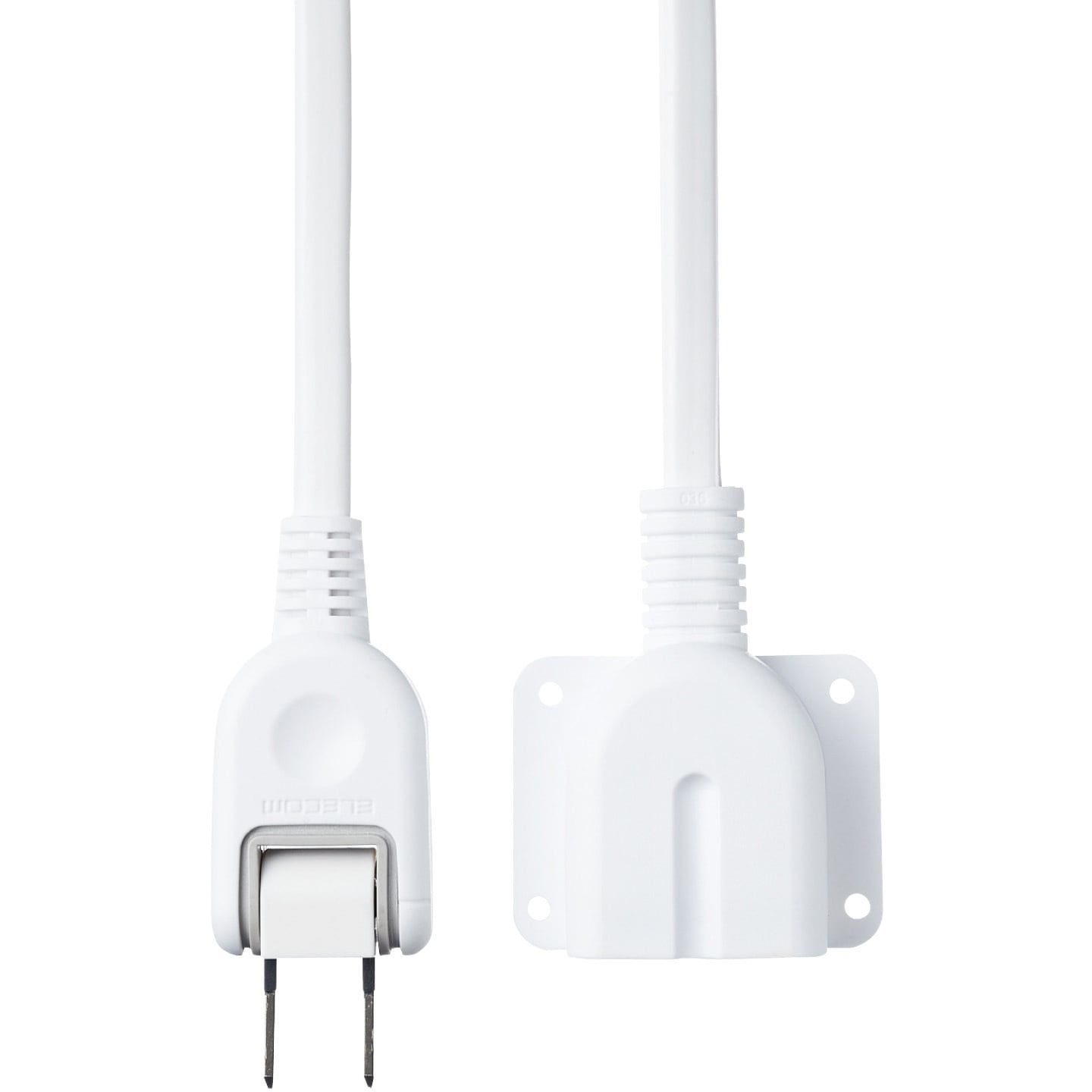 T-X01S-2125WH 延長コード 電源タップ コンセント 2P 1個口 ほこり