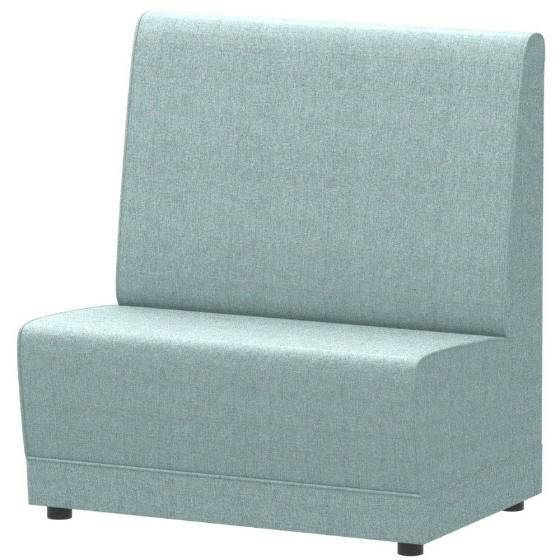 PD・SK-002・S9・H・AL_CL-36O システムソファ ハイバック(高さ1，000mm) 1.5人用(幅900mm) PVCレザー張り ファミレスベンチ ボックスソファ 1台 オリバー 【通販モノタロウ】