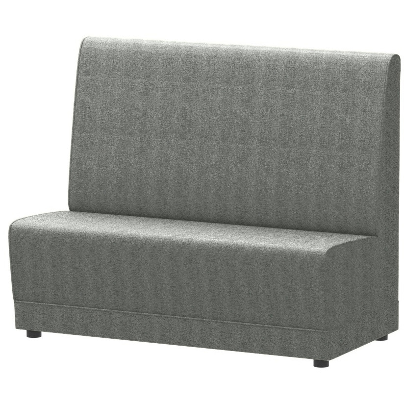 システムソファ ハイバック(高さ1，000mm) 2人用(幅1，200mm) 布張り