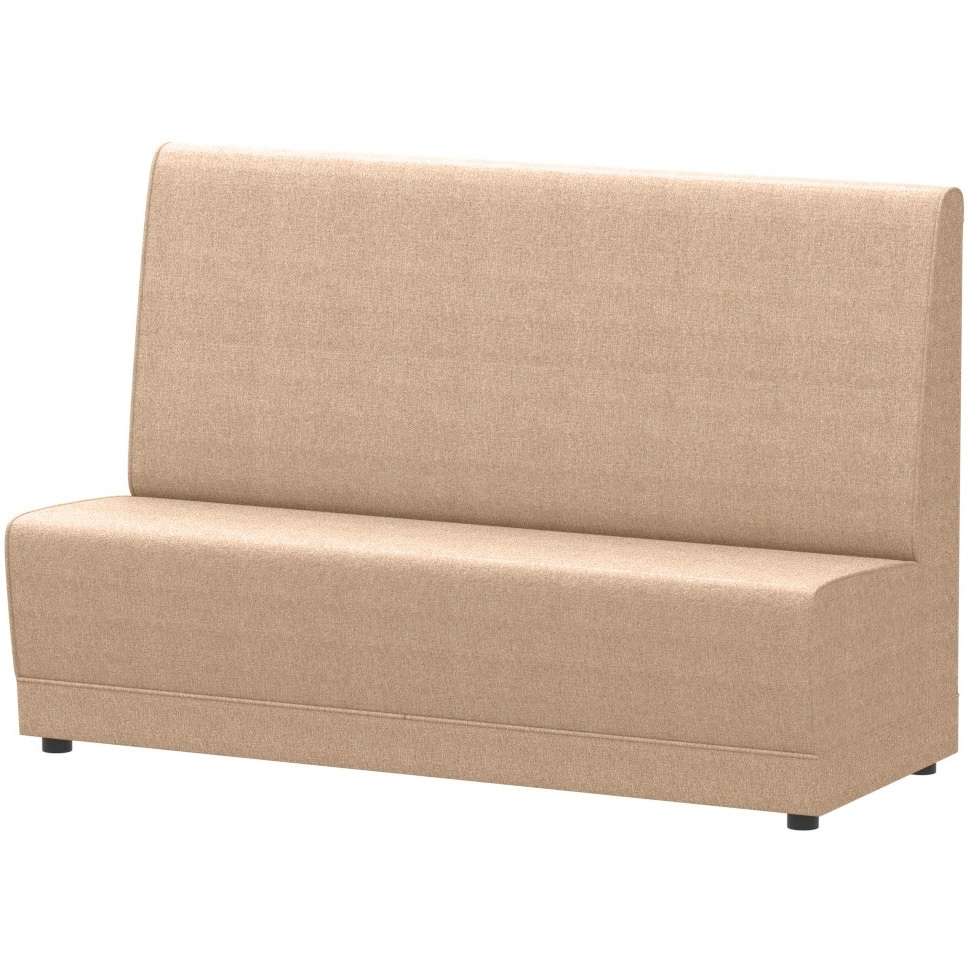 PD・SK-002・S15・H・AL_CL-36J システムソファ ハイバック(高さ1，000mm) 2.5人用(幅1，500mm) PVCレレザー張り ファミレスベンチ ボックスソファ 1台 オリバー 【通販モノタロウ】