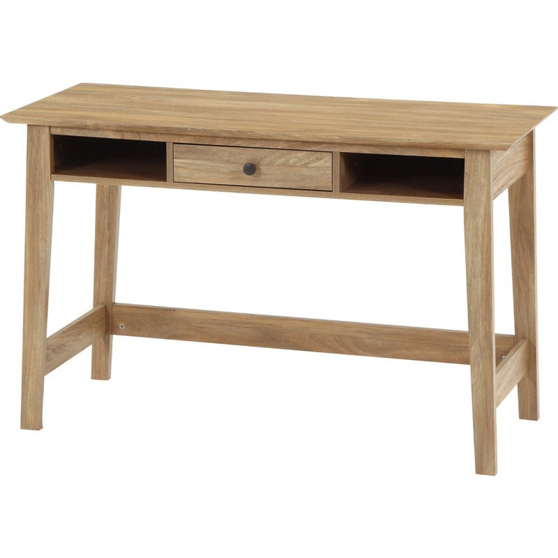 68668 シエロ(cielo) デスク(引出付き) 不二貿易 ブラウン色 幅120cm