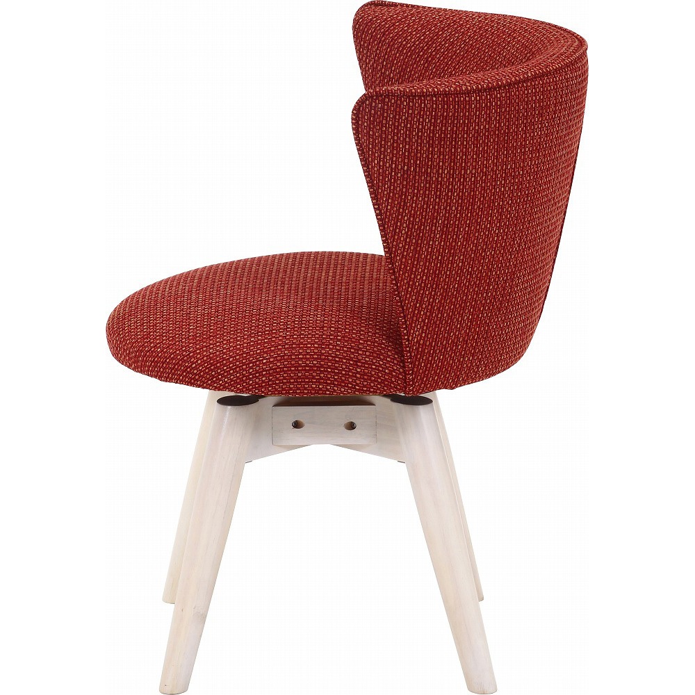 70566 ダイニングチェア クラム ファブリック 不二貿易 外寸法500×520