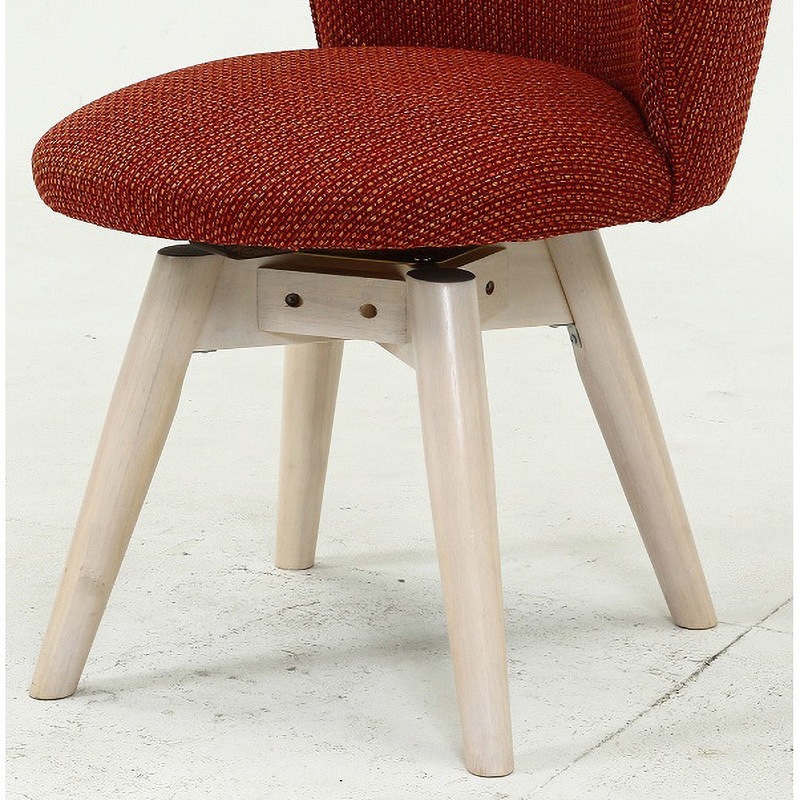 70566 ダイニングチェア クラム ファブリック 不二貿易 外寸法500×520