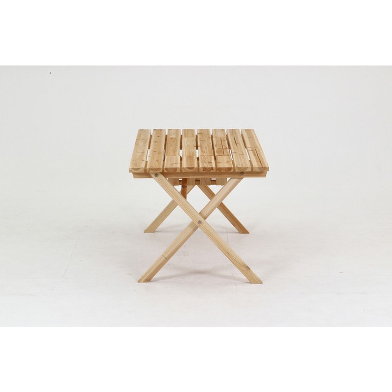 84524 BBQテーブル&ベンチセット コンロスペース付 NA 1台 不二貿易 【通販モノタロウ】