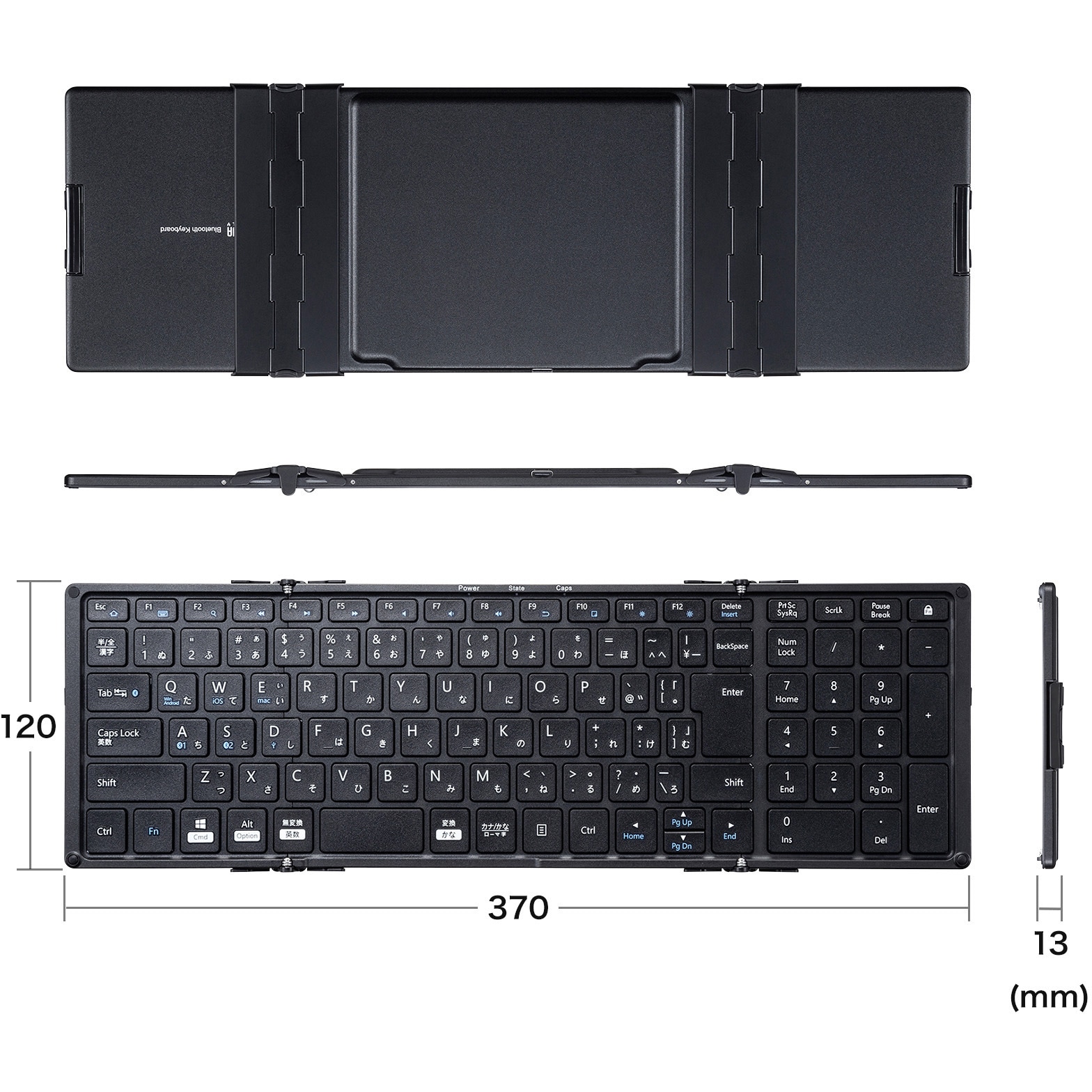 SKB-BT35BK キーボード サンワサプライ USB有線接続時インターフェース