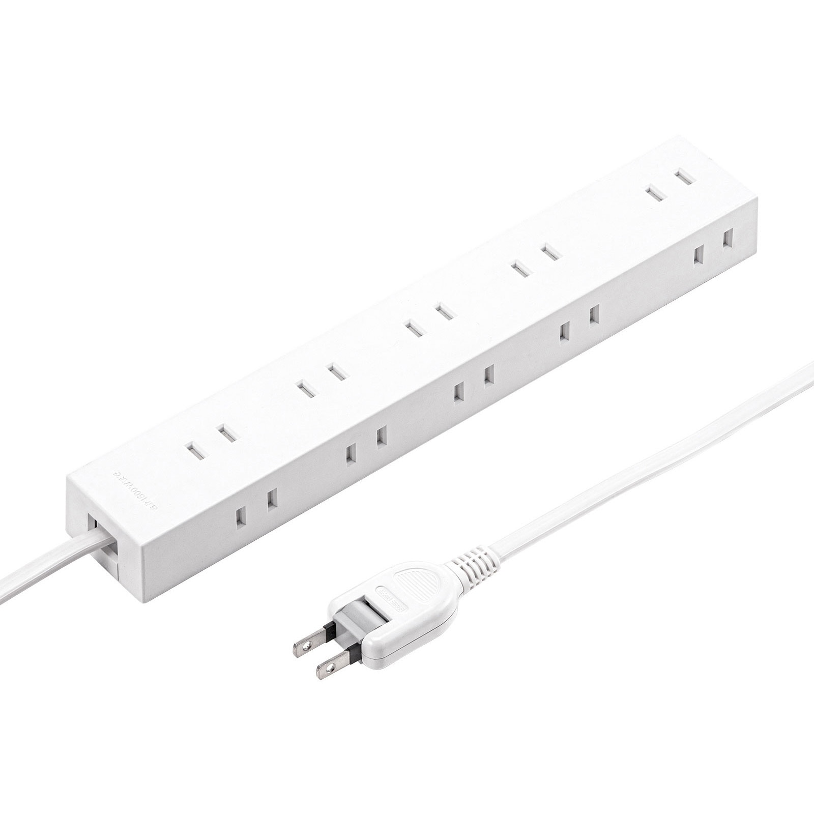 TAP-2210-1W 電源タップ サンワサプライ 10口 2P ○マグネット