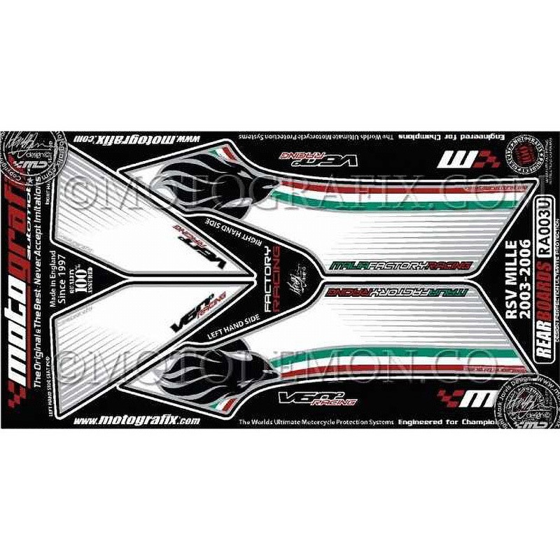 送料0円】RA003U REAR BODY PAD MOTO GRAFIX (モトグラフィックス