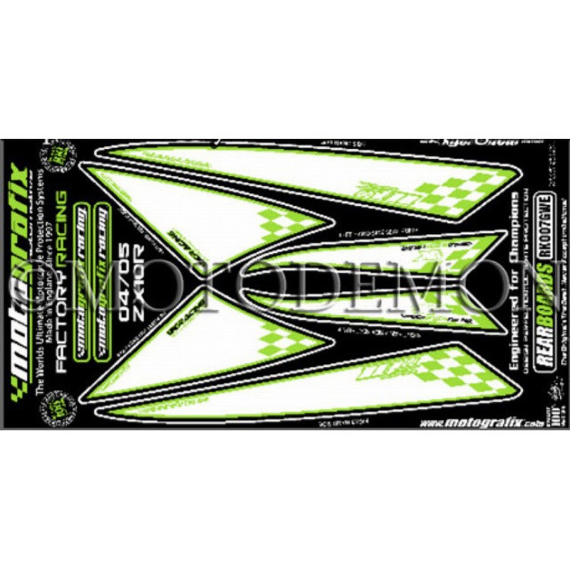 RK007GWE REAR BODY PAD MOTO GRAFIX (モトグラフィックス) 適合車種