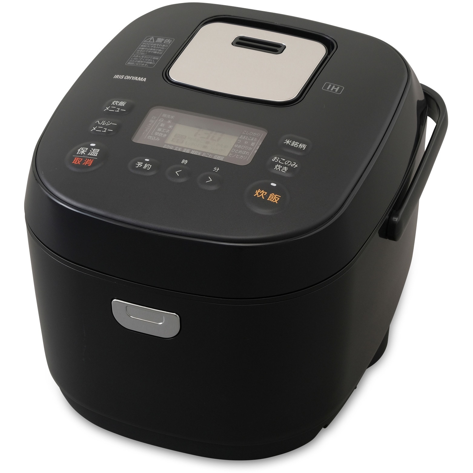 RC-IK10-B IHジャー炊飯器 10合 アイリスオーヤマ IRIS 黒 RC-IK10-B IHジャー炊飯器10合 アイリスオーヤマ ブラック色 - 【通販
