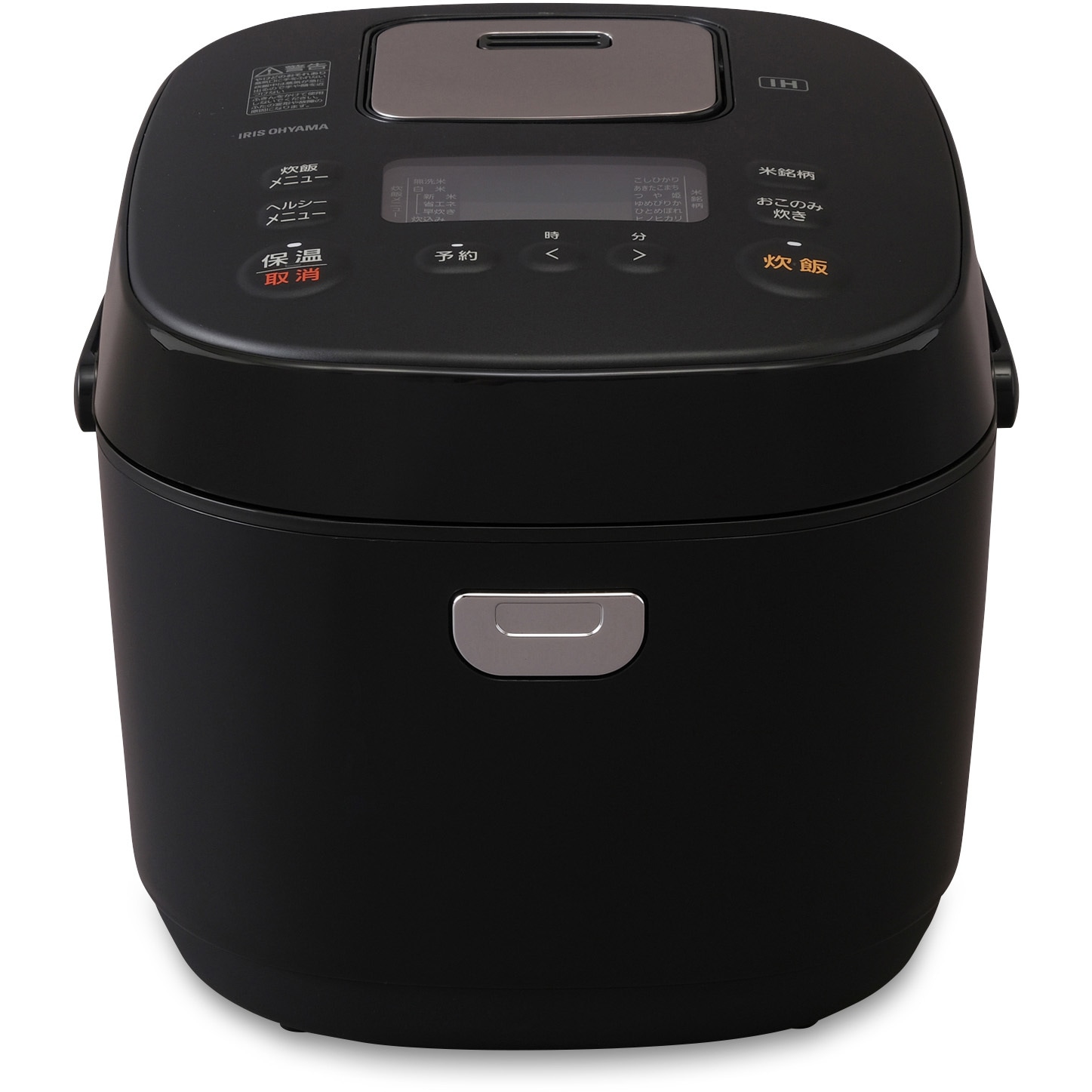 RC-IK10-B IHジャー炊飯器10合 アイリスオーヤマ ブラック色 - 【通販