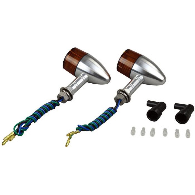 091498-L3 削り砲弾 銀/オレ バルブ無W球 1個 POSH Faith 【通販モノタロウ】 5,932円