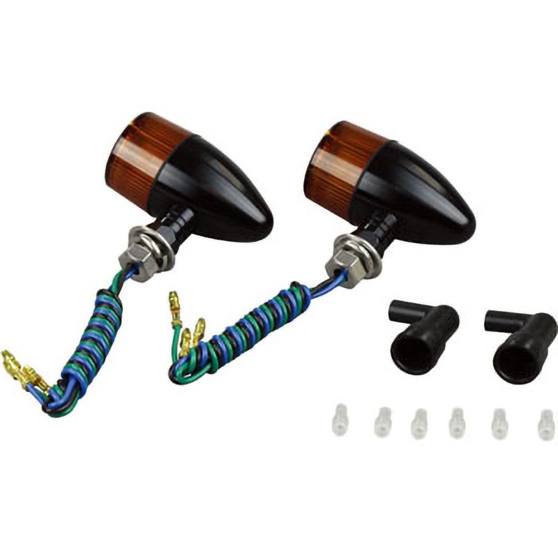 091498-N6 削り砲弾 黒/オレ バルブ無W球 1個 POSH Faith 【通販モノタロウ】