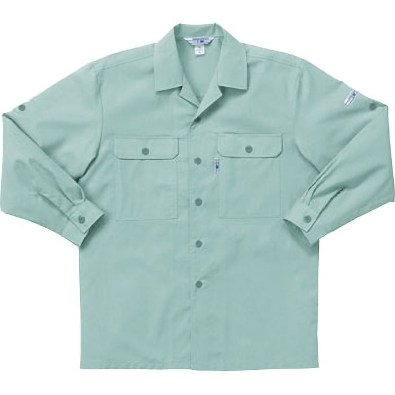 2545 長袖開衿シャツ 2545 クロダルマ サイズS着丈72cm