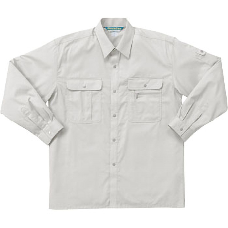 2536 長袖シャツ(カッター式) 2536 クロダルマ サイズS着丈72cm