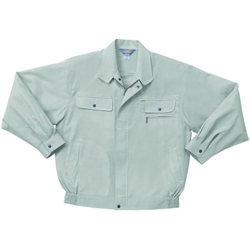 くろきんぐ 250931 長袖ジャンパー 250931 クロダルマ ライトターコイズ色 L着丈