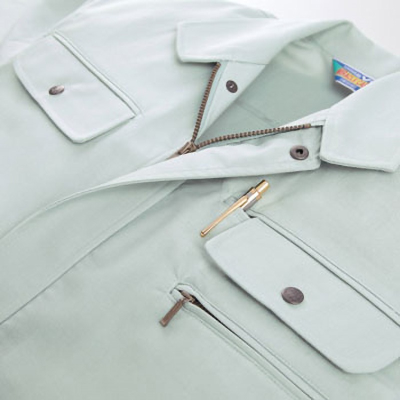 250931 長袖ジャンパー 250931 クロダルマ ライトターコイズ色 L着丈