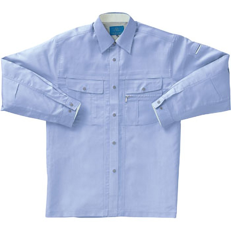 25618 長袖シャツ 25618 クロダルマ サイズ3L着丈37cm