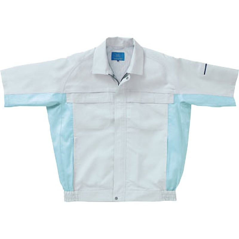 266191 半袖ジャンパー 266191 クロダルマ グレー色 SS着丈59.5cm