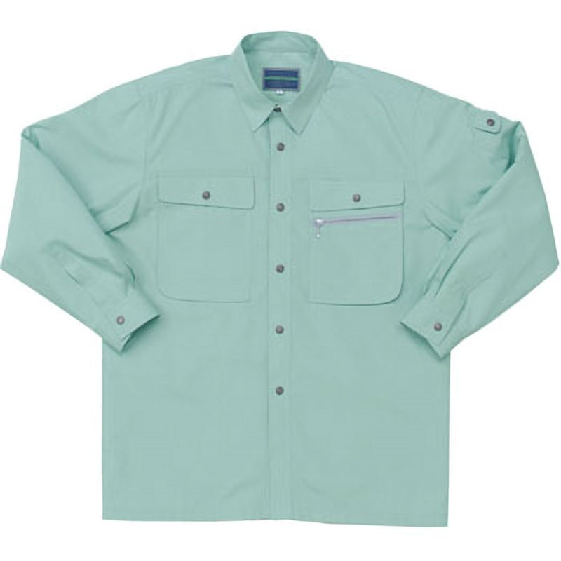 25488 長袖シャツ 25488 クロダルマ サイズ3L着丈80cm