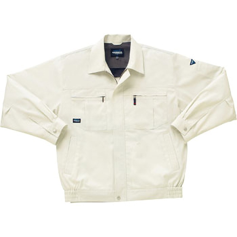 255061 長袖ジャンパー 255061 クロダルマ アイボリー色 S着丈61.5cm