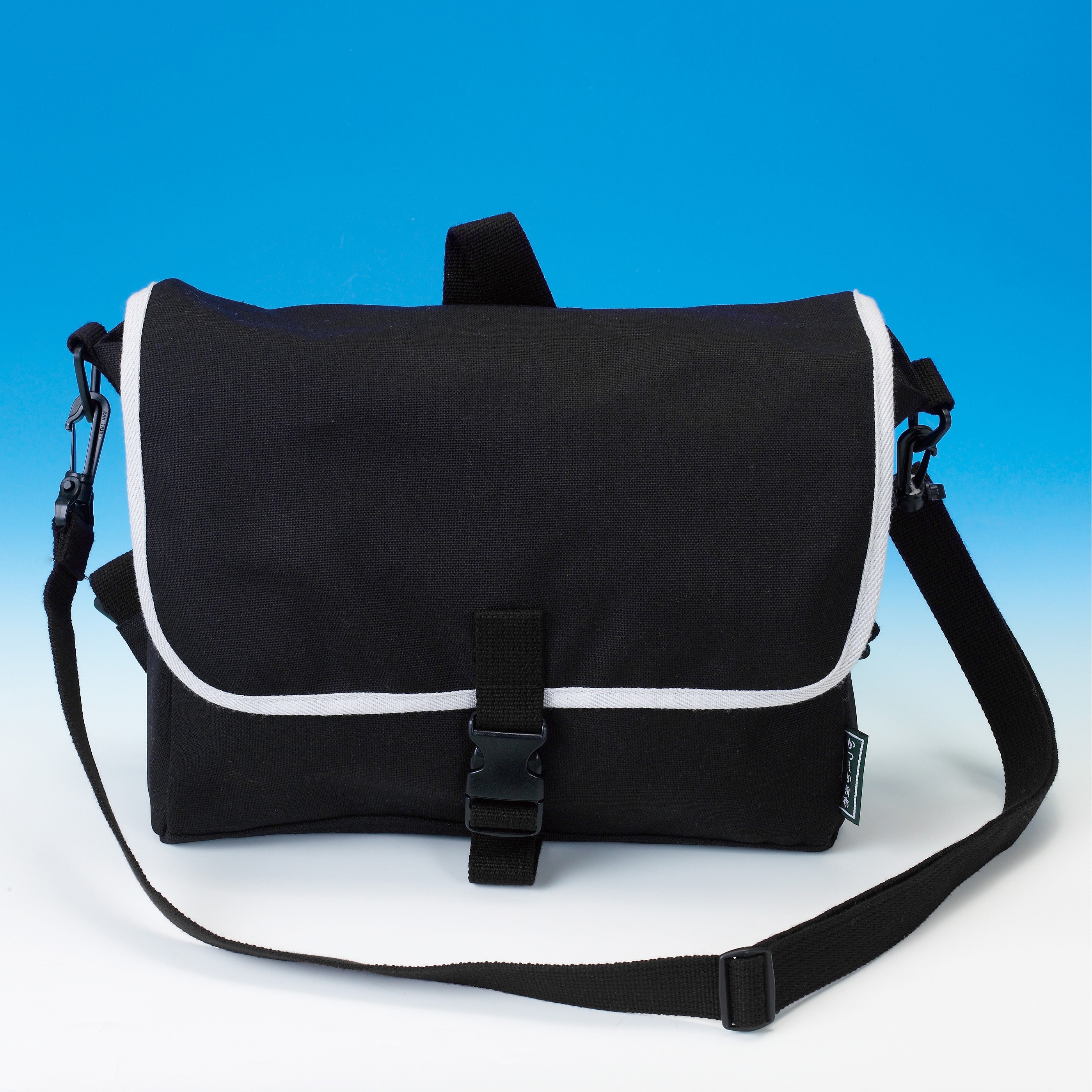 8039 エマージェンシーバッグ 東京都葛飾福祉工場 材質:綿帆布(8号帆布) 寸法330×250×100mm