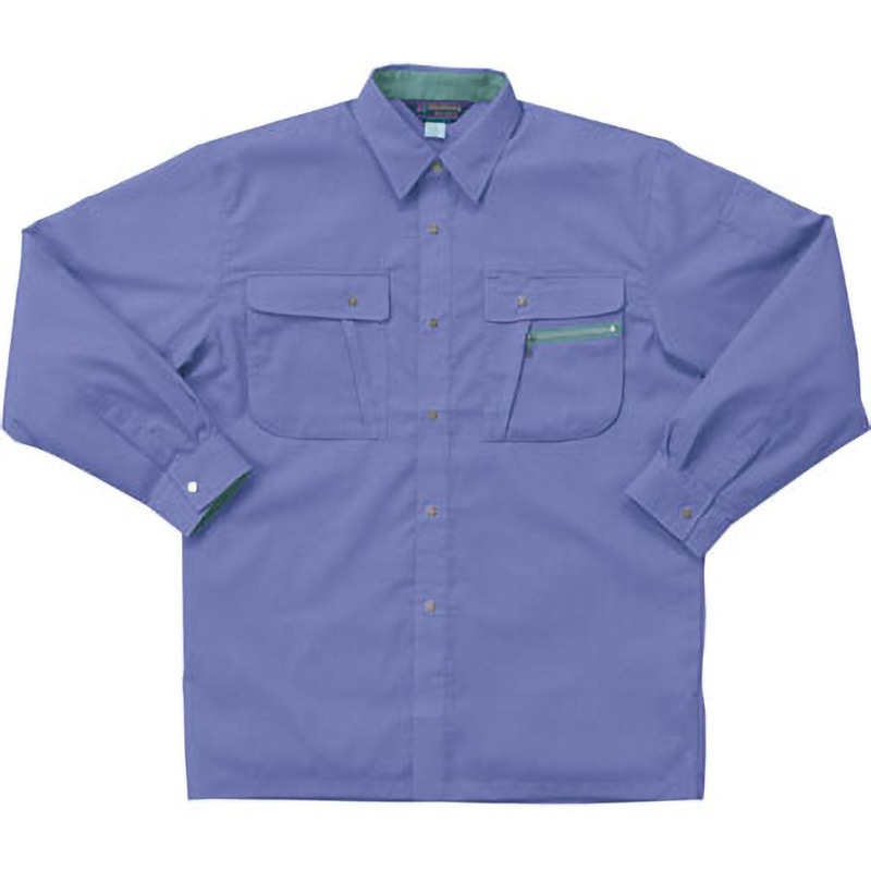 25011 長袖シャツ 25011 クロダルマ サイズM着丈74cm