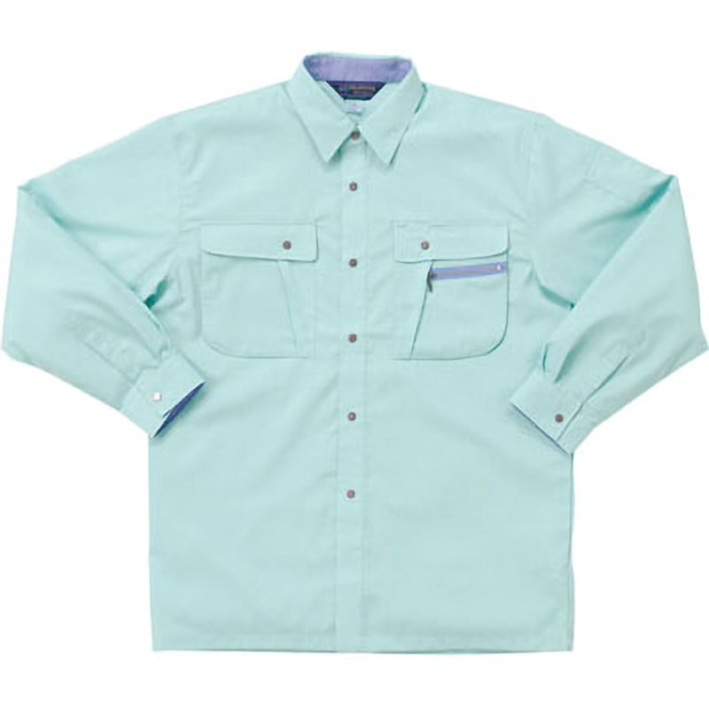 25011 長袖シャツ 25011 クロダルマ サイズ3L着丈80cm