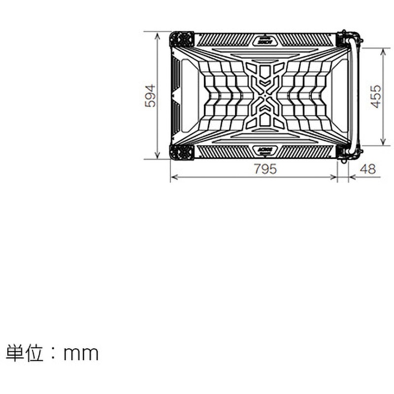 SC-9060AX SKH 運搬台車アクロス クローラータイプ 矢崎化工 適合