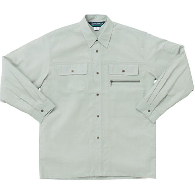 25067 長袖シャツ 25067 クロダルマ サイズLL着丈78cm