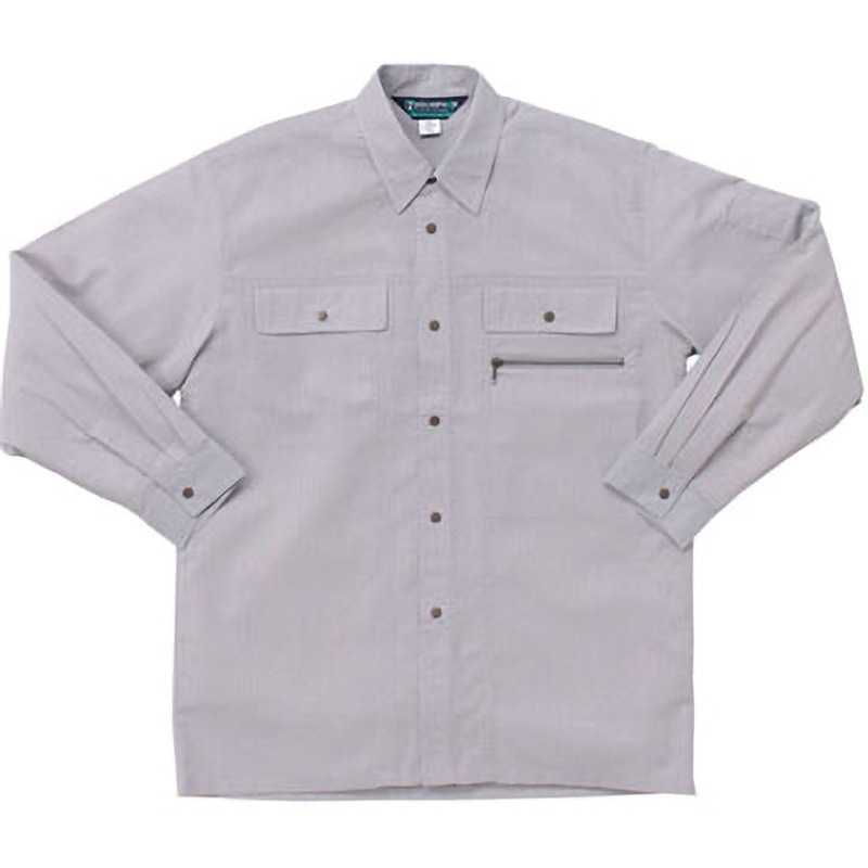 25067 長袖シャツ 25067 クロダルマ サイズLL着丈78cm