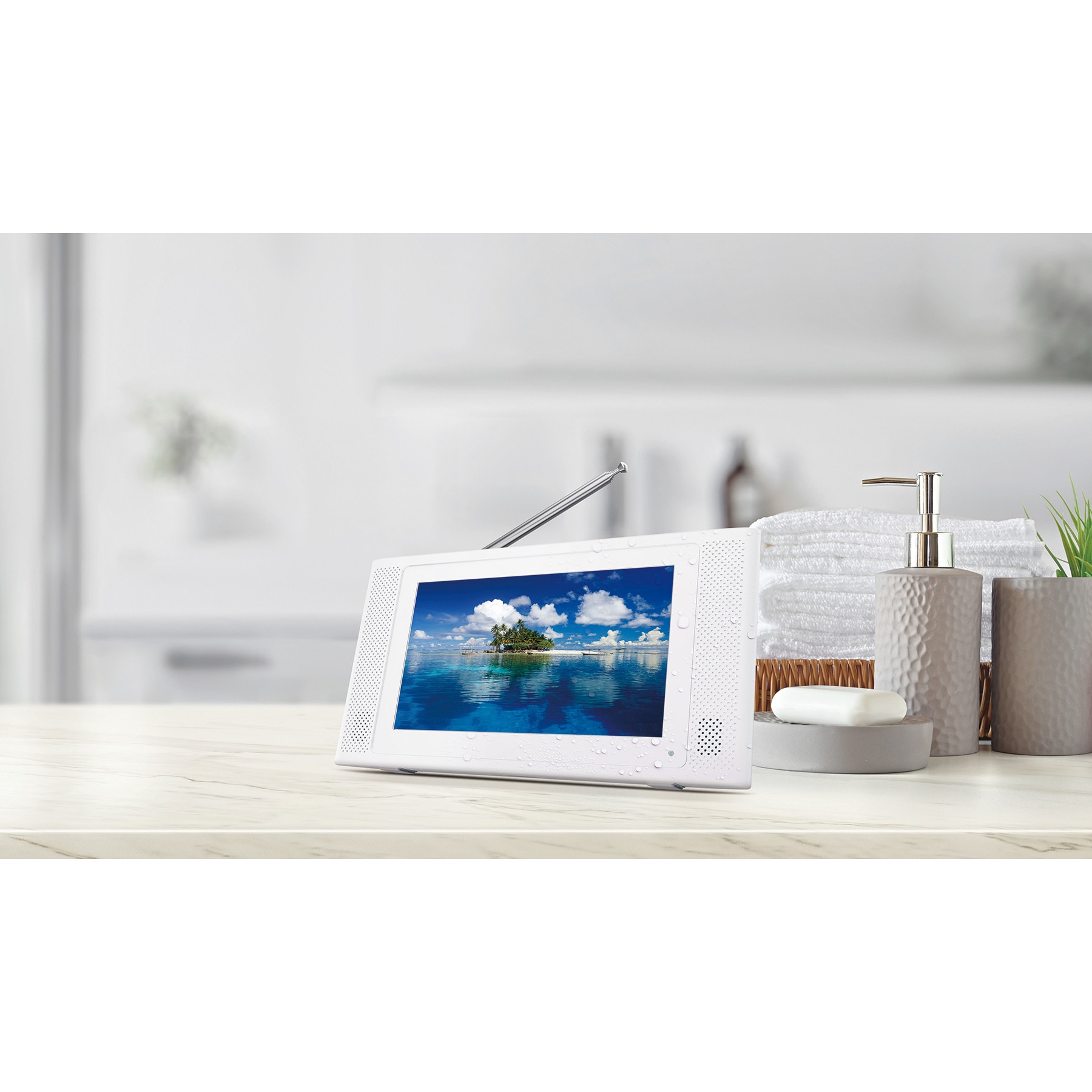 ST-5VWP-FSB-WH 5インチ防水フルセグ・ワンセグテレビ 1台 STAYER