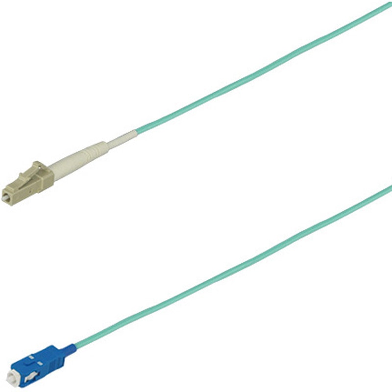 DFC-MM(OM3)LCSC-CP11(15M) 光ファイバーケーブル (OM3マルチモード/LC-SC/単芯) ダイヤトレンド LCコネクタ⇔SCコネクタ 盤内タイプ 屋内用 15m
