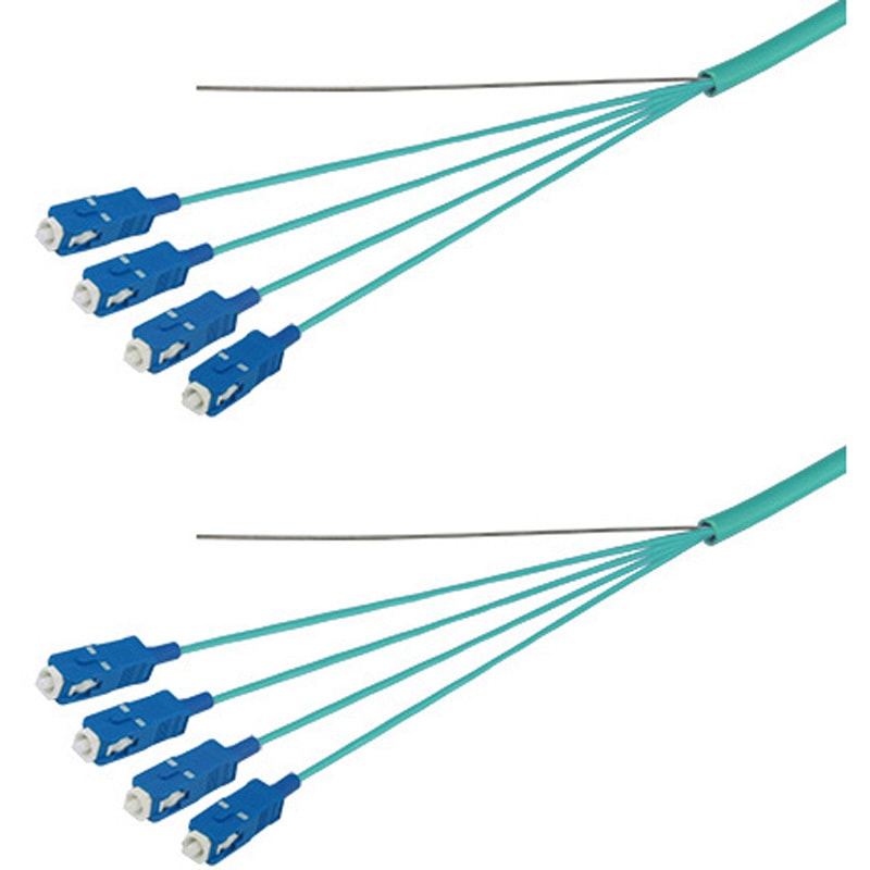 DFC-MM(OM3)SCSC-RMT41(30M) 光ファイバーケーブル (OM3マルチモード/SC-SC/屋内用(補強)/4芯) ダイヤトレンド 補強タイプ 両端SCコネクタ 30m