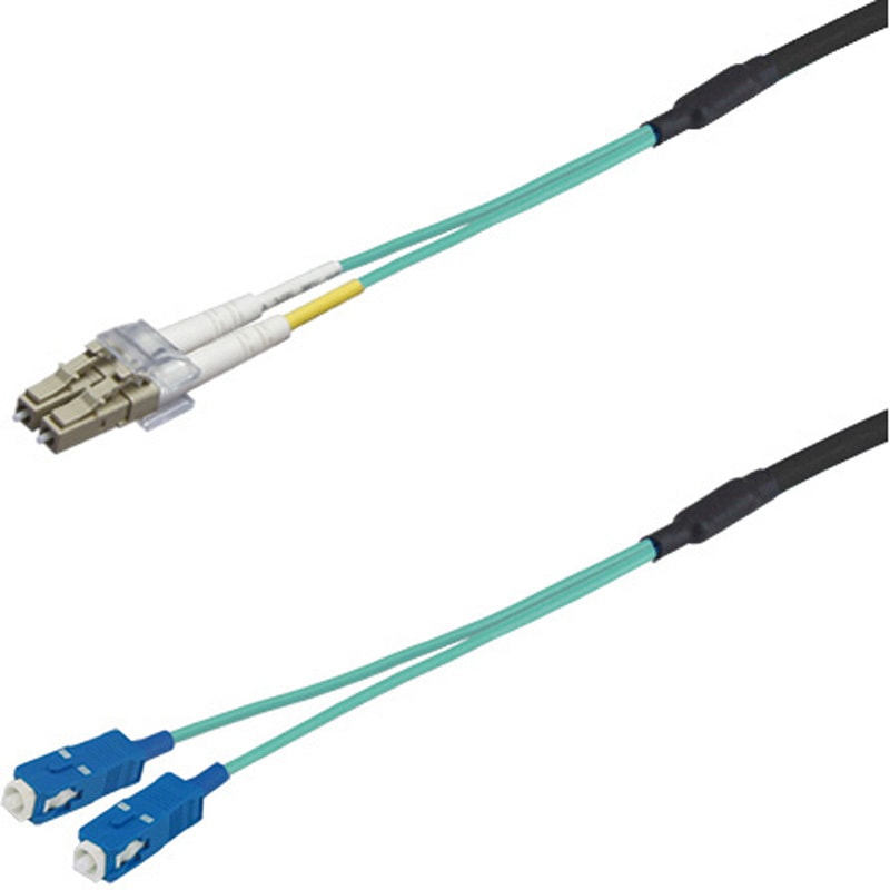 DFC-MM(OM3)DLCSC-RMV21(35M) 光ファイバーケーブル (OM3マルチモード/LC-SC/屋内用 可動/2芯) ダイヤトレンド 可動タイプ DLCコネクタ⇔SCコネクタ 35m
