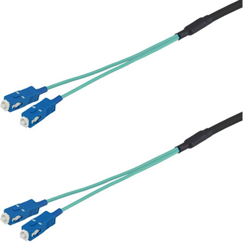 DFC-MM(OM3)SCSC-RMV21(2M) 光ファイバーケーブル (OM3マルチモード/SC-SC/屋内用 可動/2芯) ダイヤトレンド 可動タイプ 両端SCコネクタ