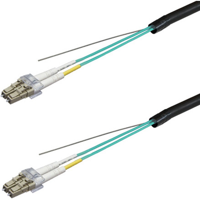 DFC-MM(OM3)DLCDLC-FDL21(45M) 光ファイバーケーブル (OM3マルチモード/LC-LC/屋外用(補強)LAPシース/2芯) ダイヤトレンド 補強タイプ 両端DLCコネクタ 45m