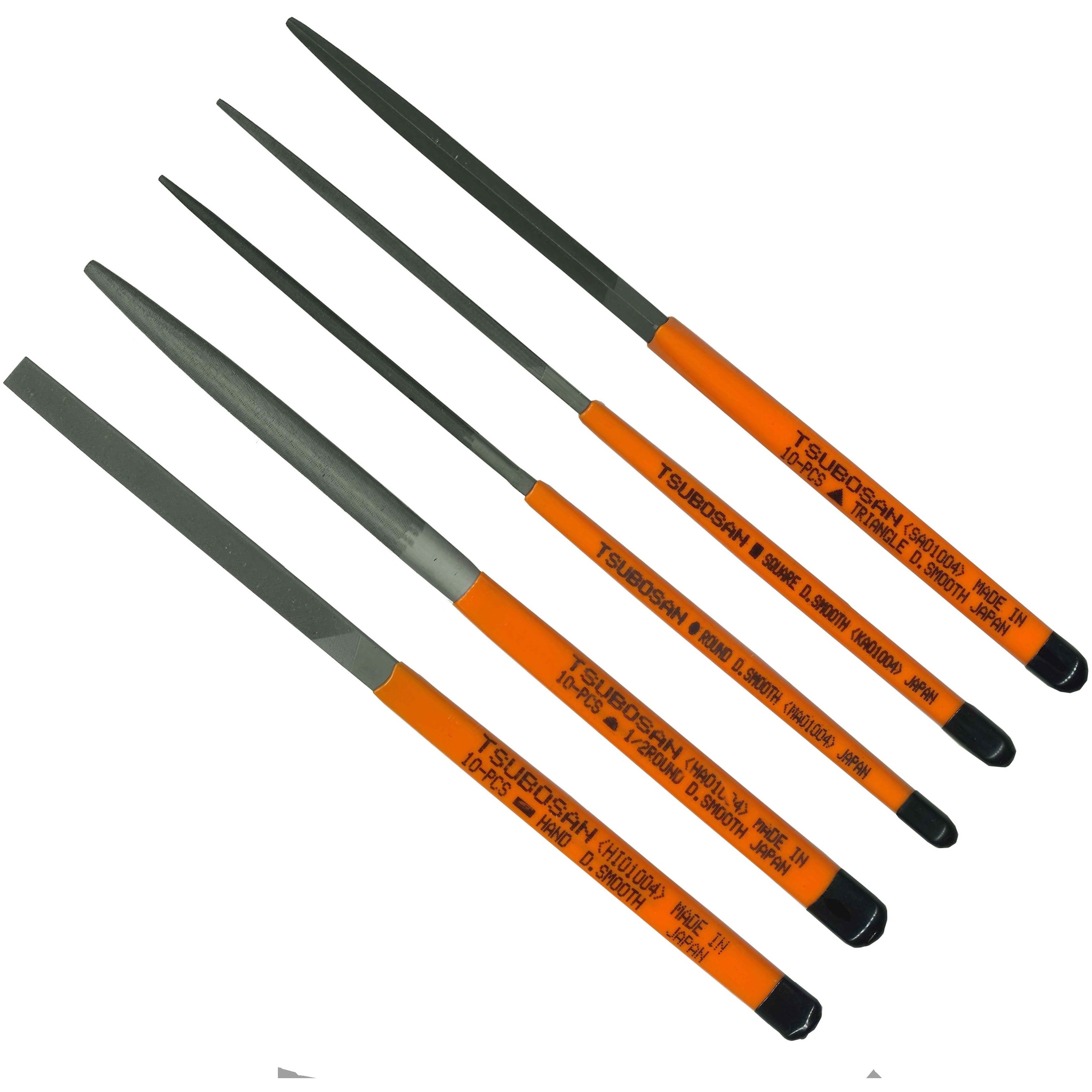 ST50804 ファイブセット ツボサン 油目 8本型タイプ 全長200mm刃長100mm  ST50804 6,203円