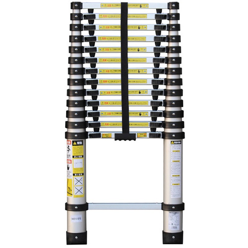 ASH-410N 伸縮はしご 14段 1箱(2個) アルミス 【通販モノタロウ】