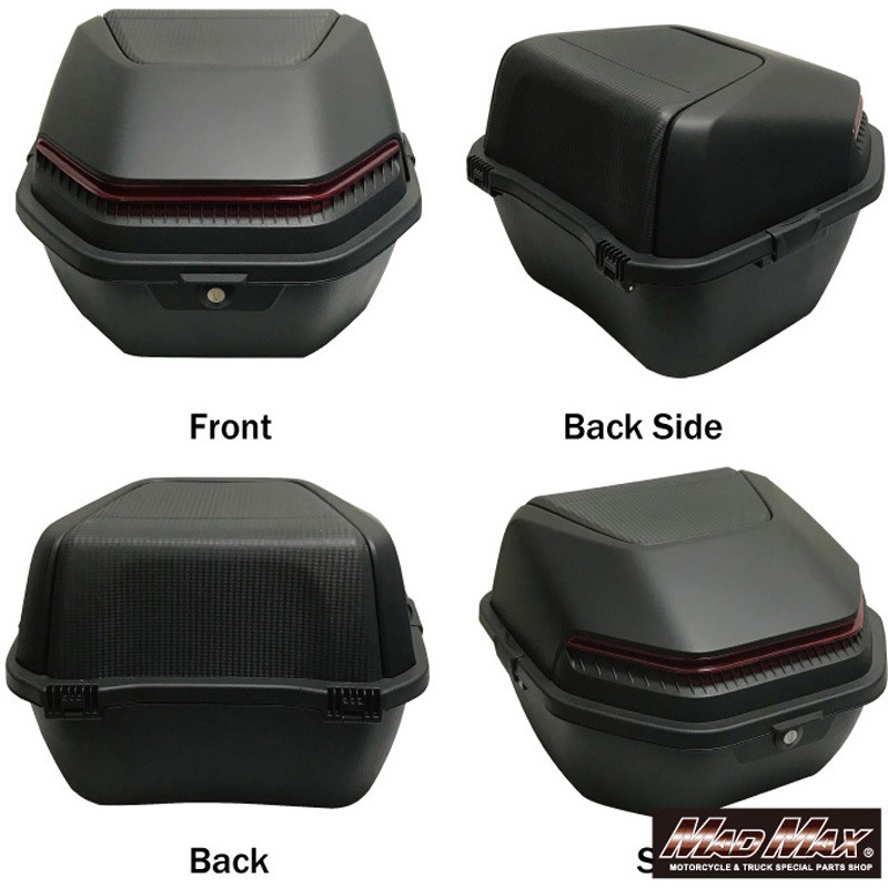MM18-N140L-MBK バイク用 リアボックス ロボックス トップケース 34L