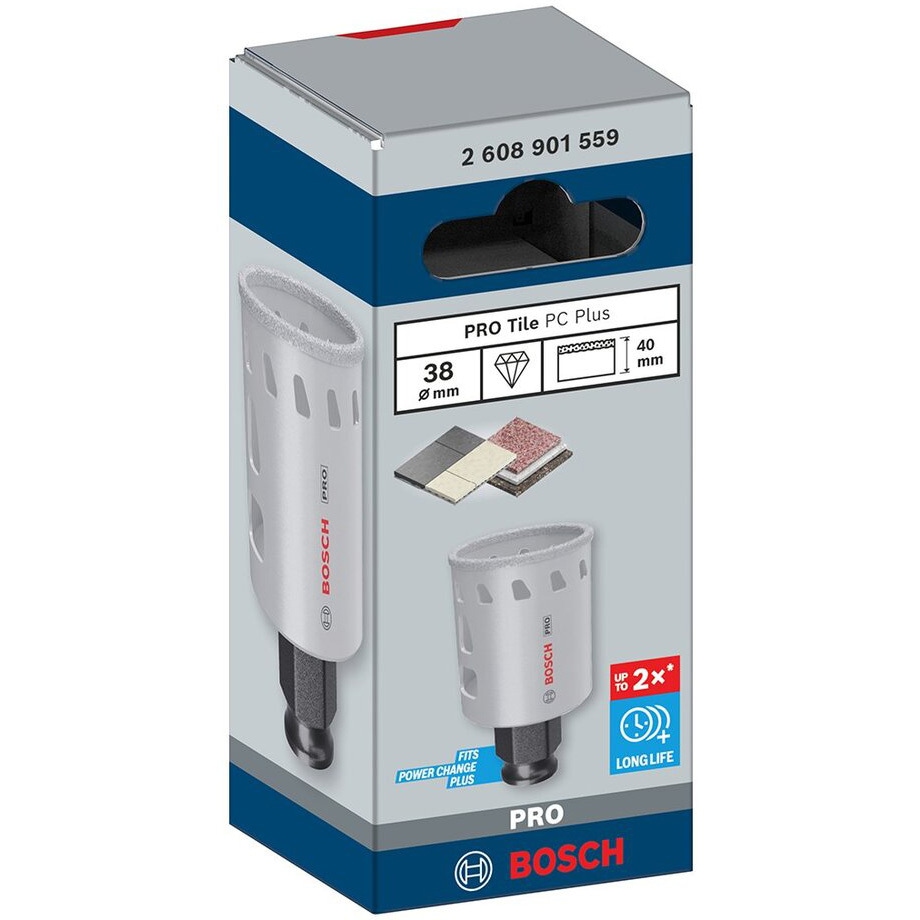 2608901559 磁器タイル用乾式ダイヤモンドホールソー BOSCH(ボッシュ