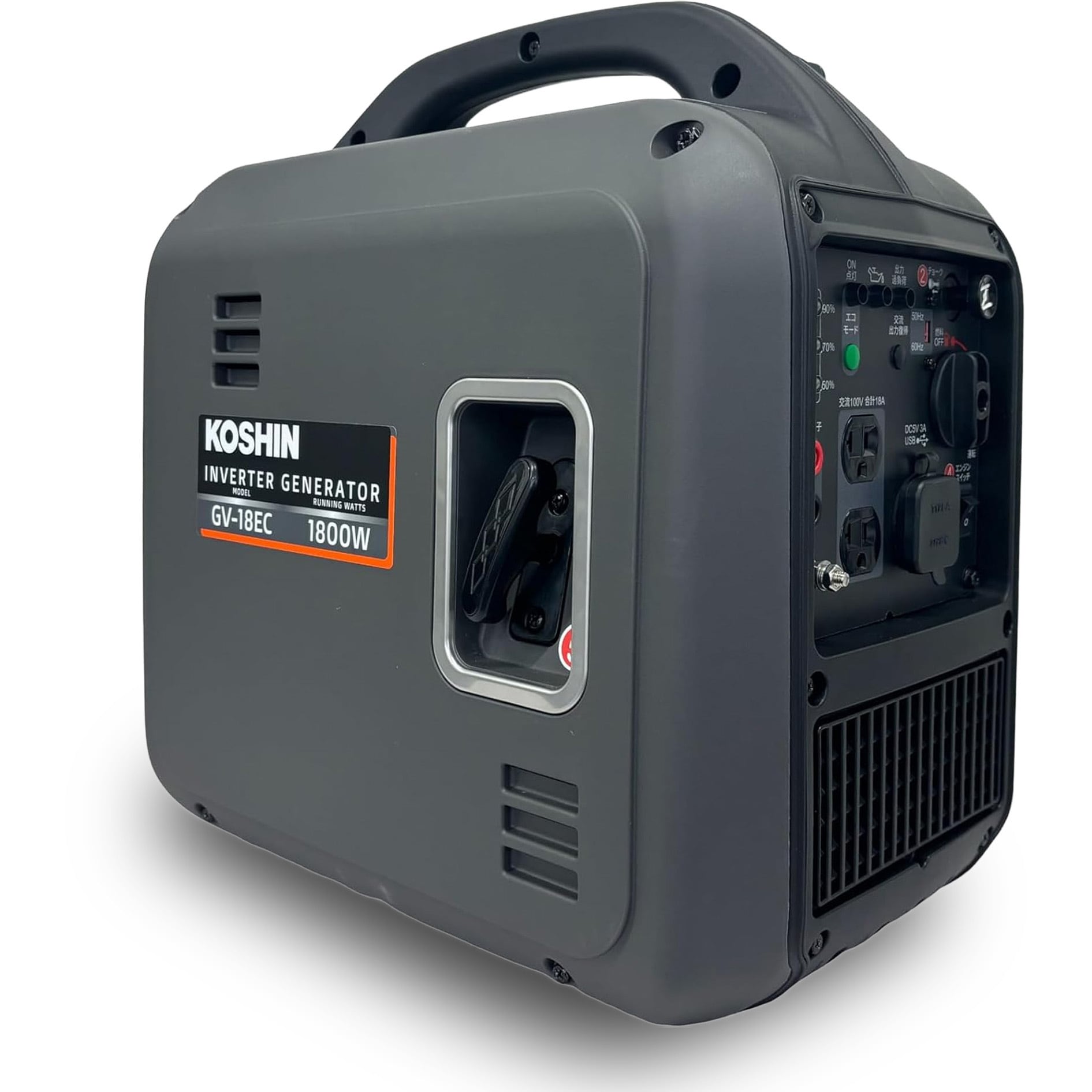 GV-18EC インバーター発電機 1．8KVA 工進 自動車用無鉛ガソリン