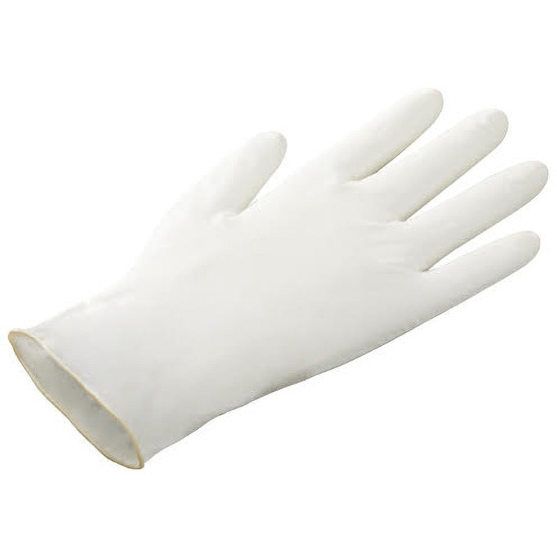 NR0551PF-NBS クイン 天然ゴム手袋 宇都宮製作 100枚入 粉無し