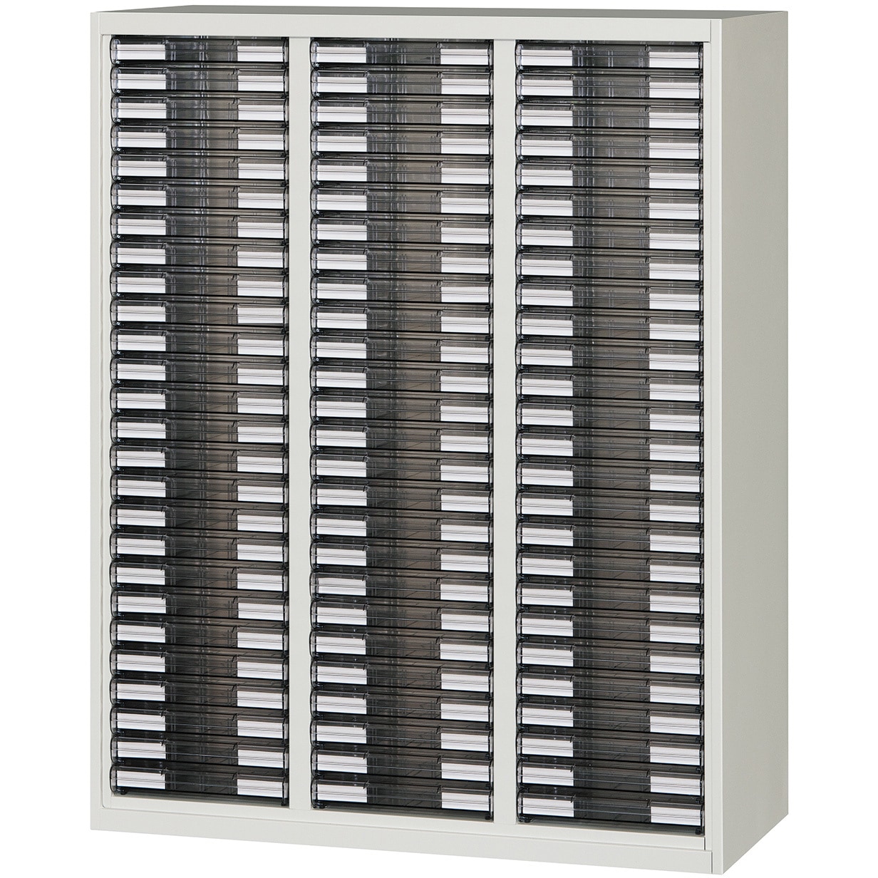 RFFR40-G326AP A4対応書庫 D400 ニューグレー色 H1110 ノーブランド 引出し型 収納サイズ引出キャビネットA4判  RFFR40-G326AP