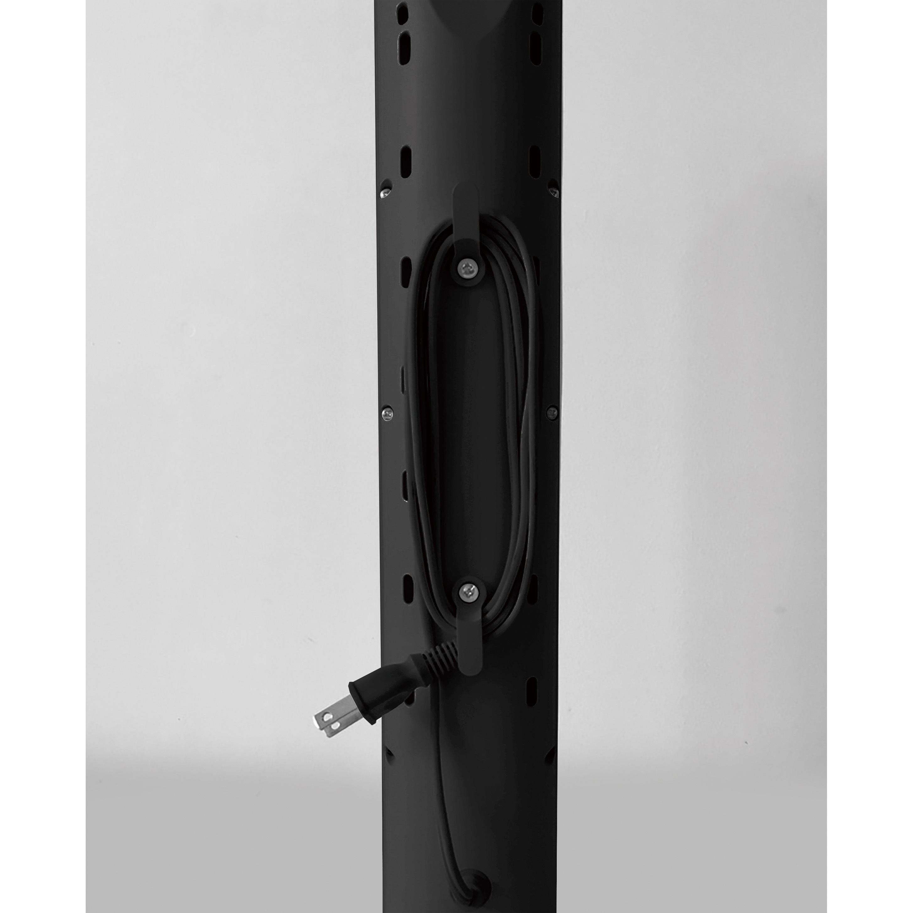 PH-318K スリムハロゲンヒーター300W コードフック付 TEKNOS ブラック