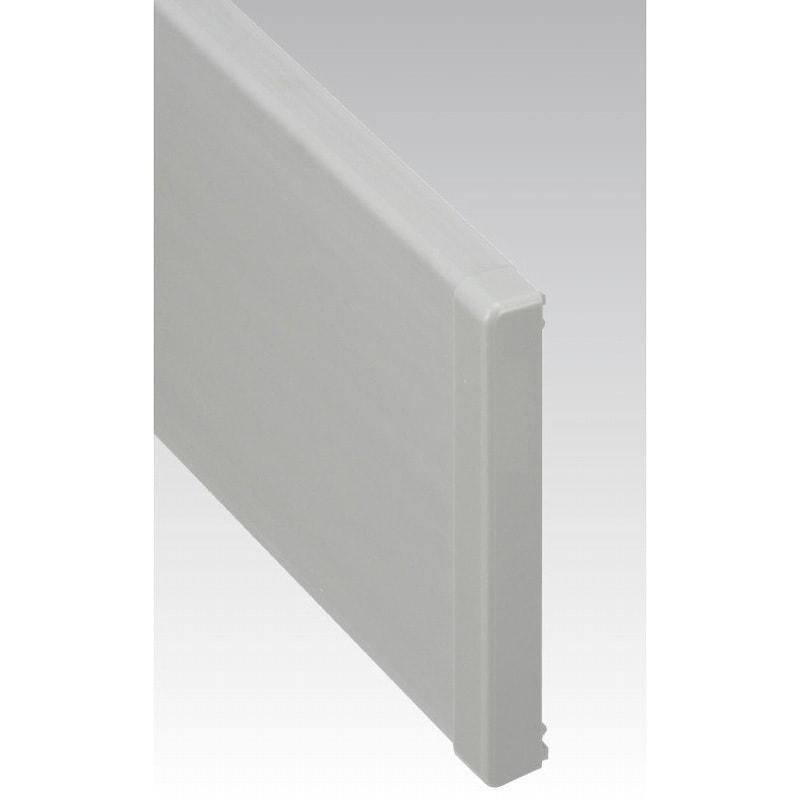 GK150-2000-P01 壁面保護材 ジャンティーガード(エンドキャップ2ヶ付) ケージーパルテック 1セット(1本×2個) GK150-2000-P01