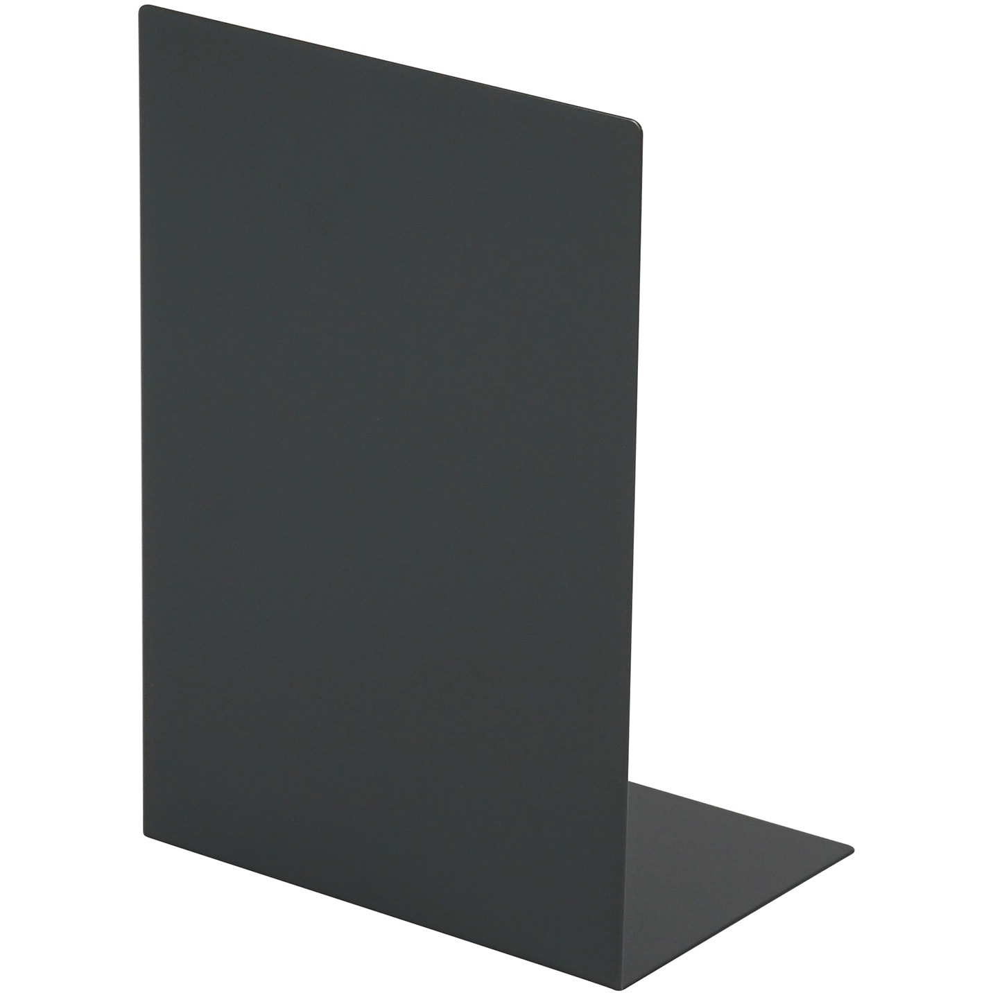 LB-77-E ブックエンド カール事務器 ダークグレー色  1箱(10枚) LB-77-E