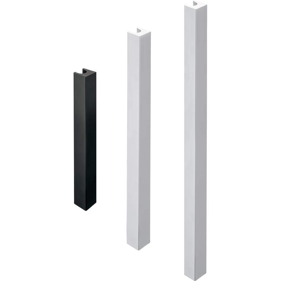 HA-SQB-400SL アルミ押出ハンドルHA-SQB型 1個 LAMP(スガツネ工業) 【通販モノタロウ】