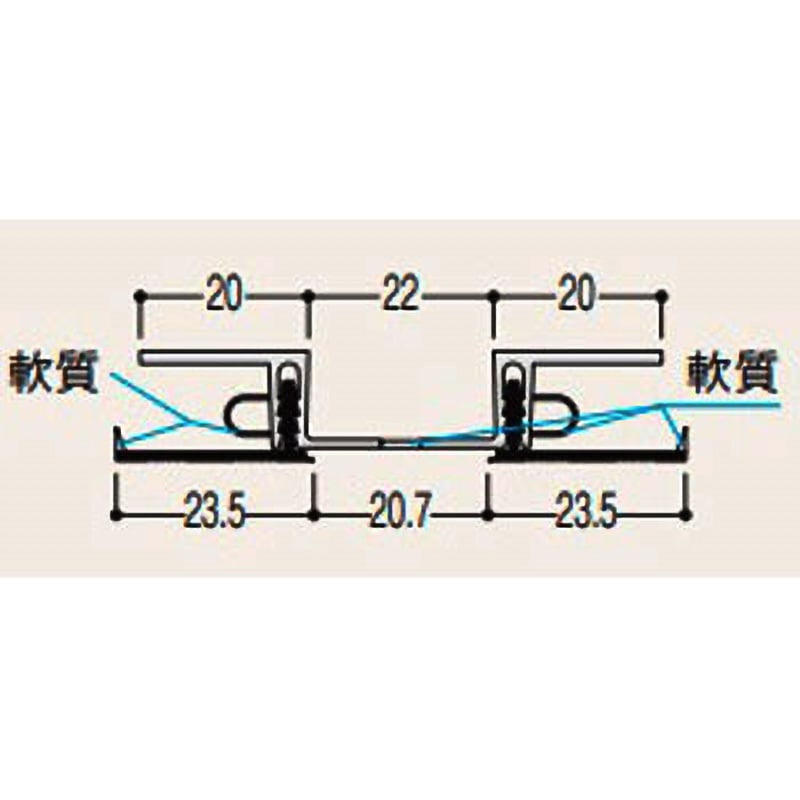 RR3K3 ツイン廻り縁3型 RR3K3 1箱(20個) フクビ化学 【通販モノタロウ】 42,887円