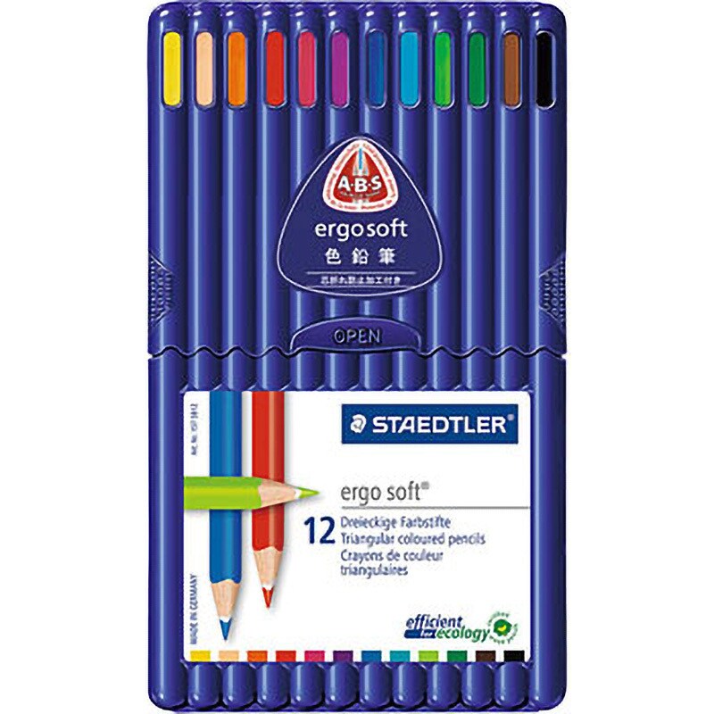 STAEDTLER ergo soft ステッドラーエルゴソフト 色鉛筆 24色